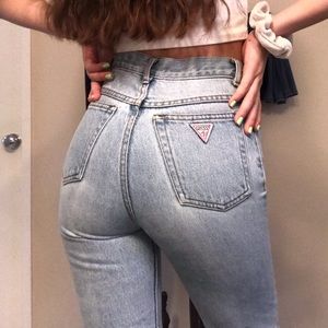 guess mom jeans